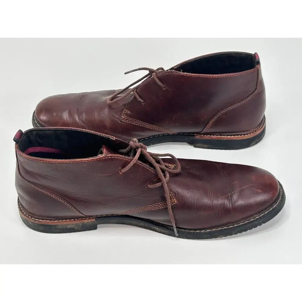 Timberland Earthkeepers Brook Park Chukka Boots 5513A Sz 9 USM Brown Leather